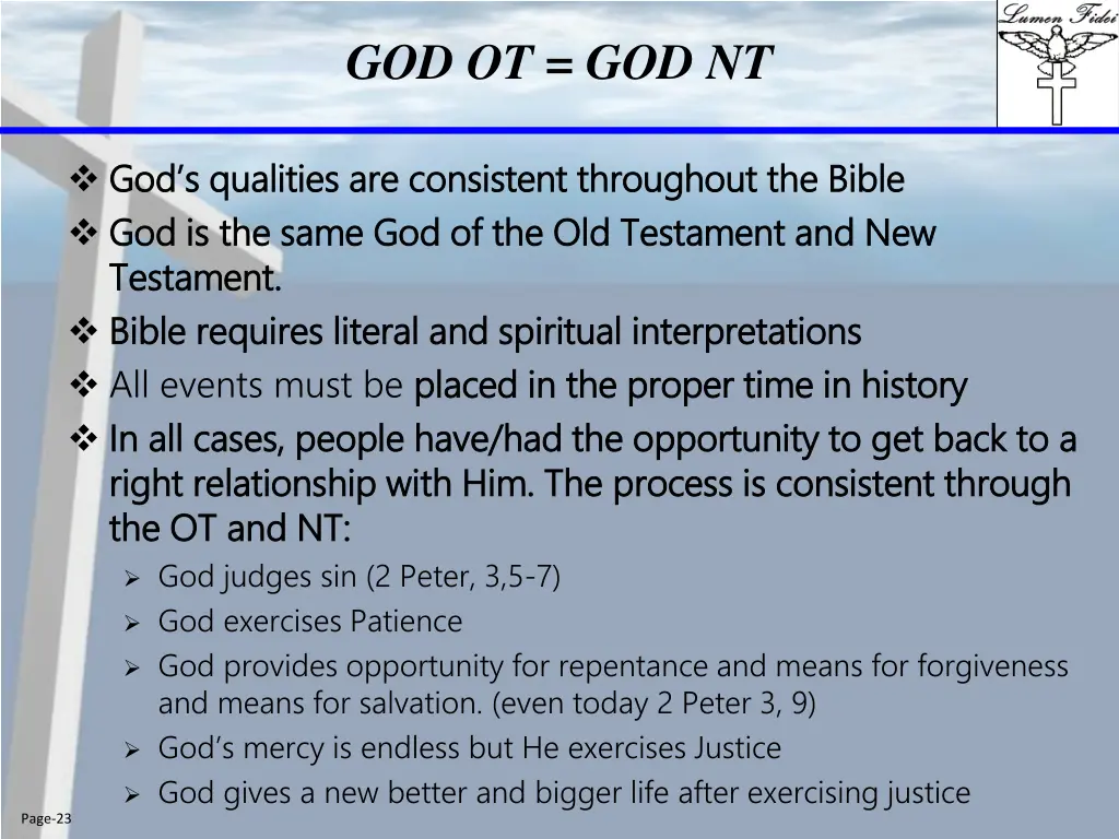 god ot god nt 2