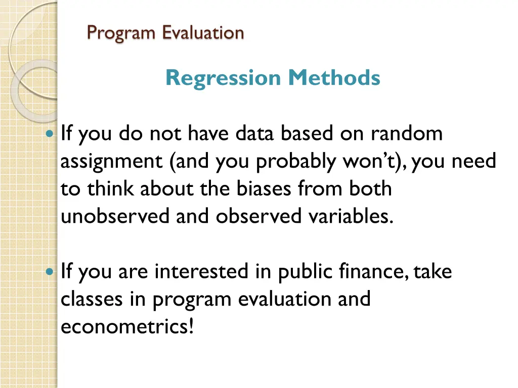 program evaluation 11