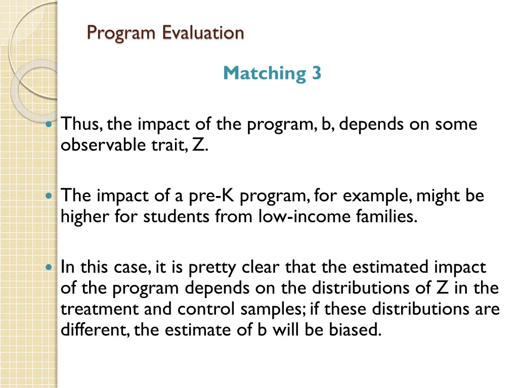 program evaluation 15