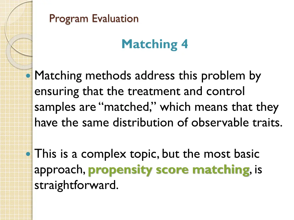 program evaluation 16
