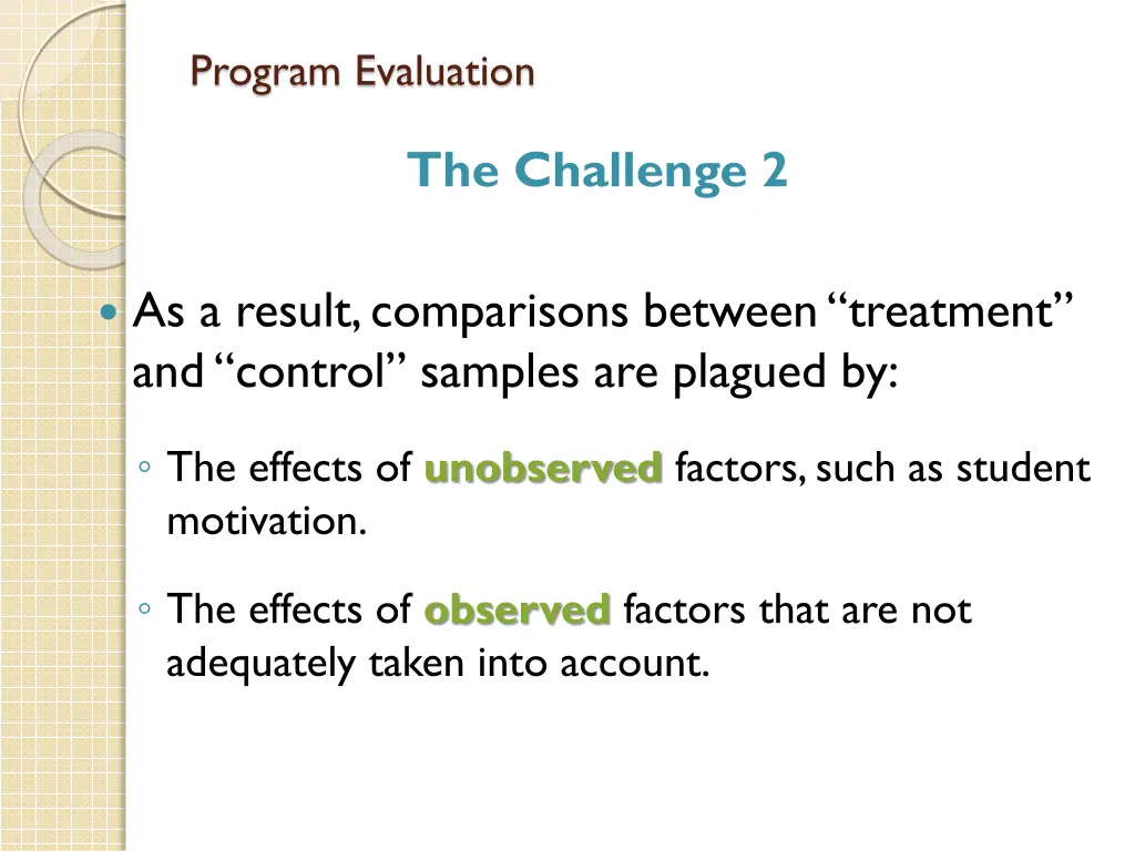 program evaluation 4