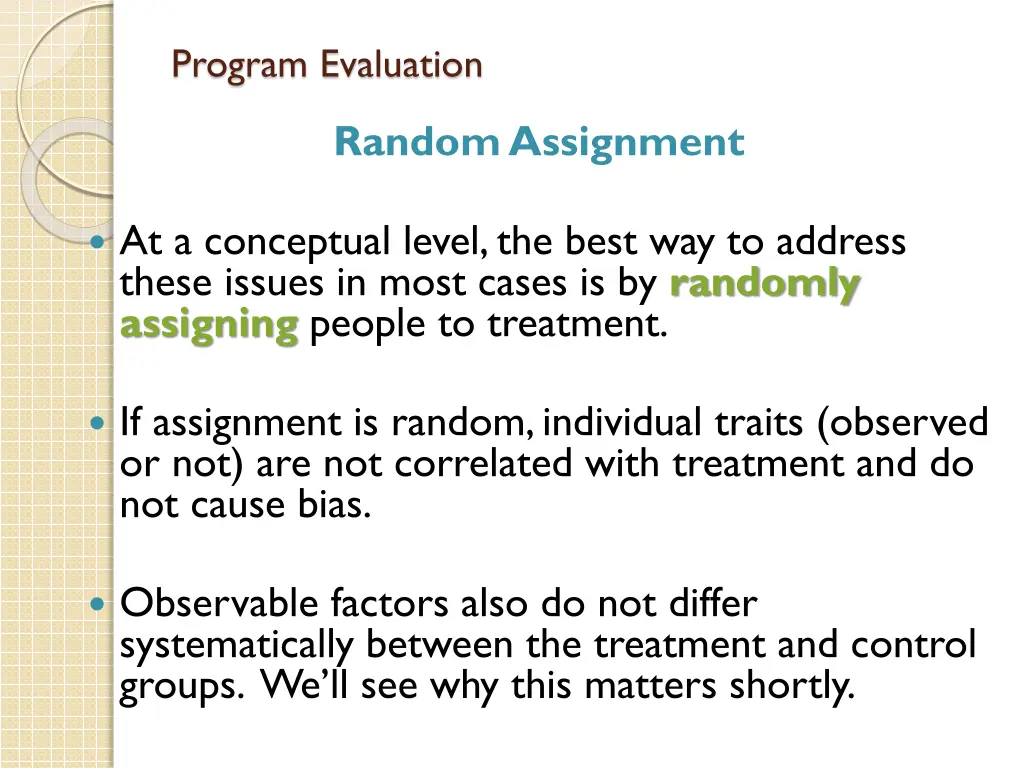 program evaluation 6