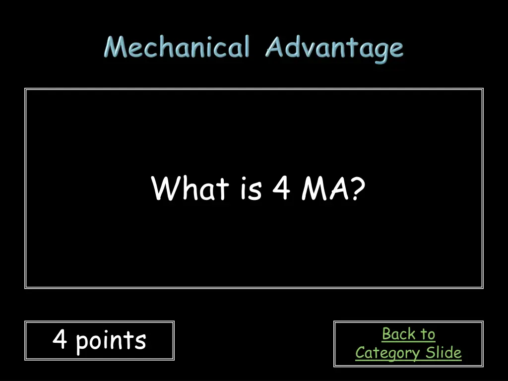 what is 4 ma
