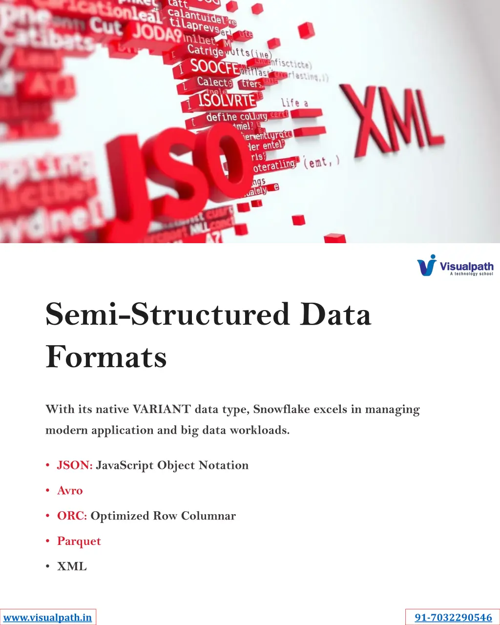 semi structured data formats