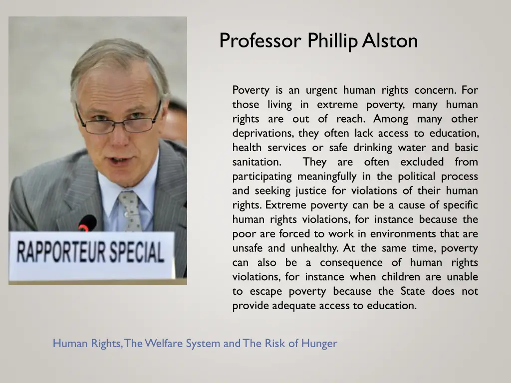 professor phillip alston