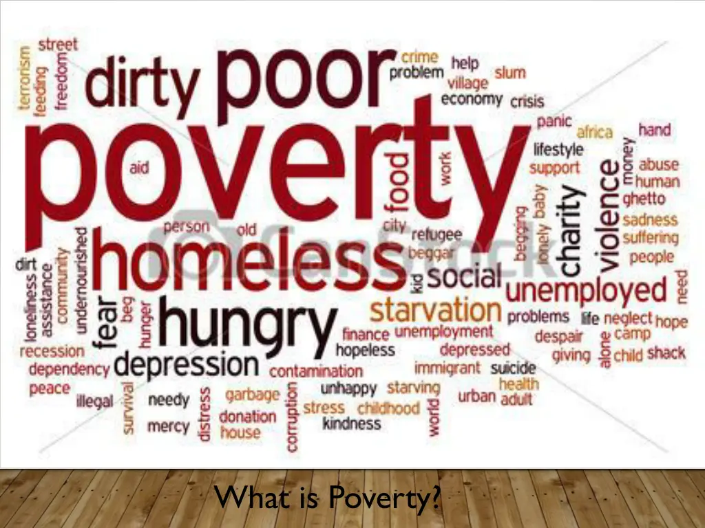 what is poverty