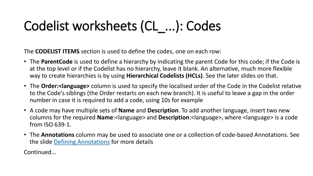 codelist worksheets cl codes codelist worksheets