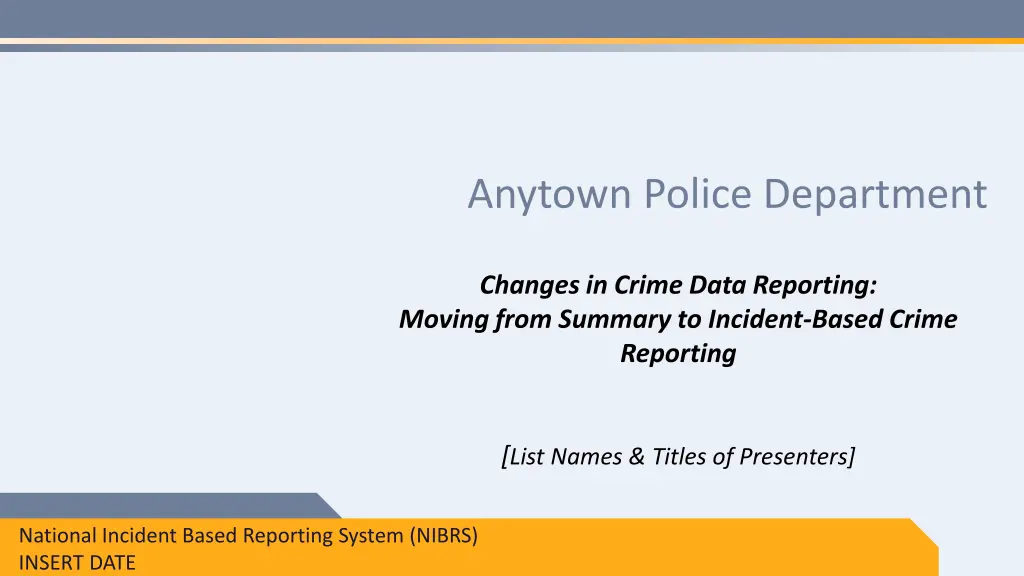anytown police department