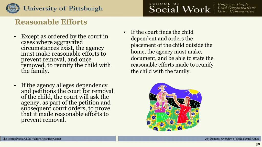 reasonable efforts