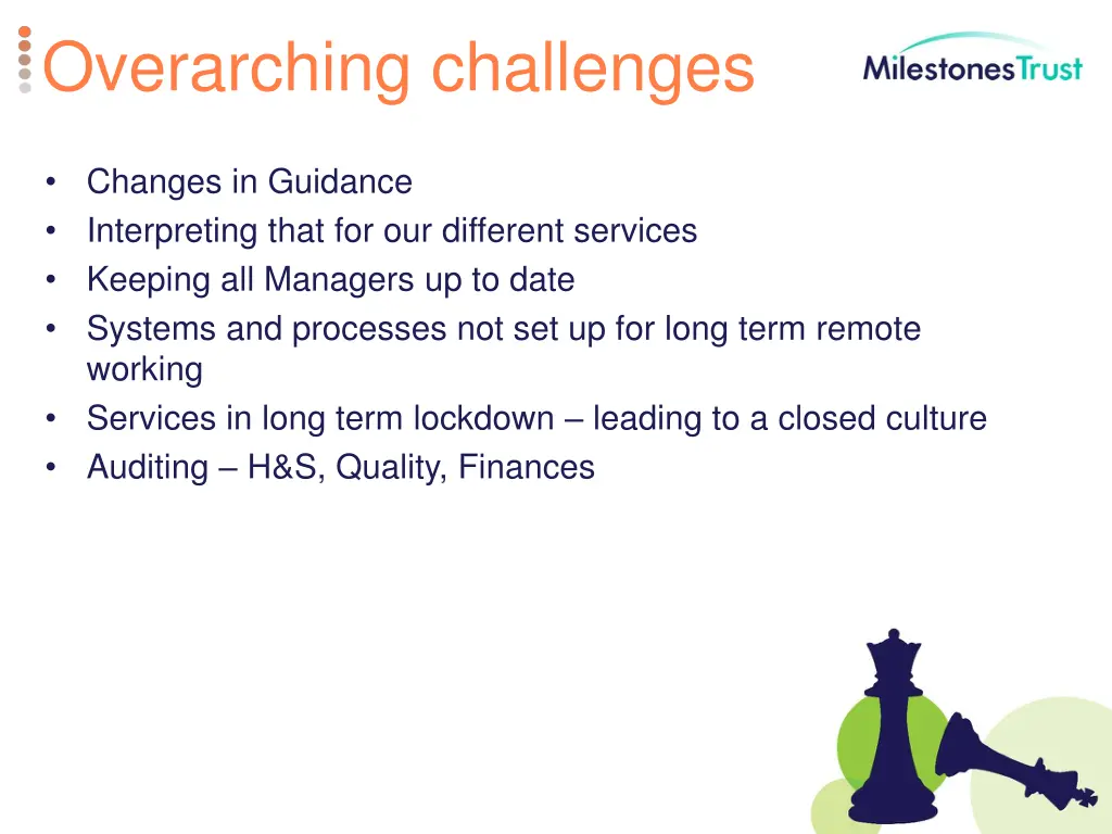 overarching challenges