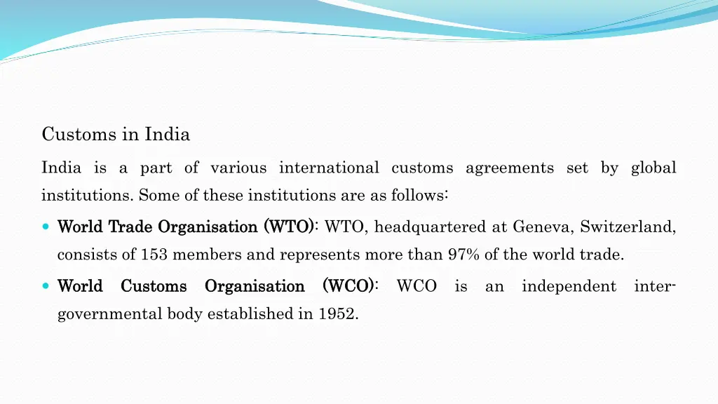 customs in india
