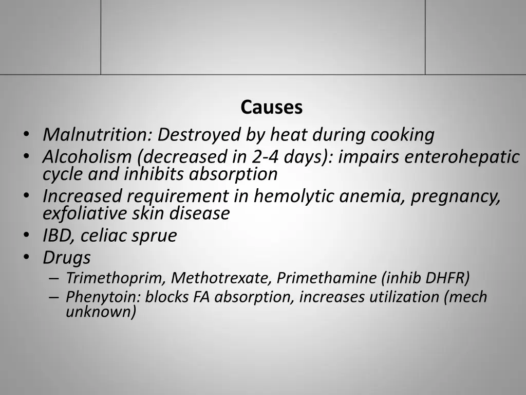 causes