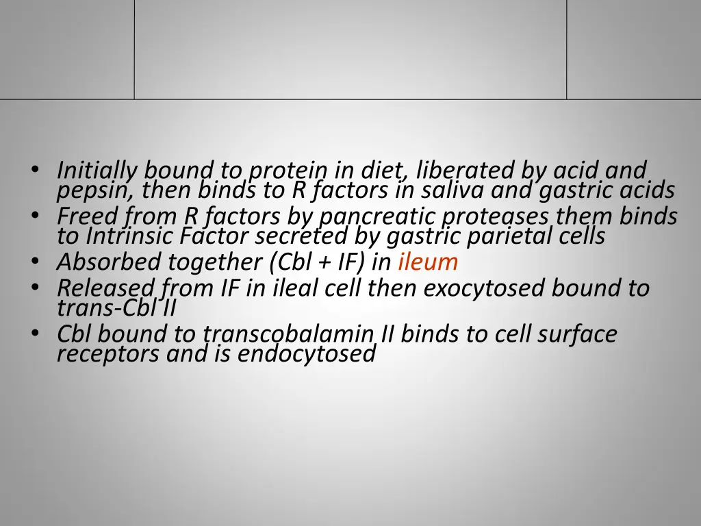 initially bound to protein in diet liberated