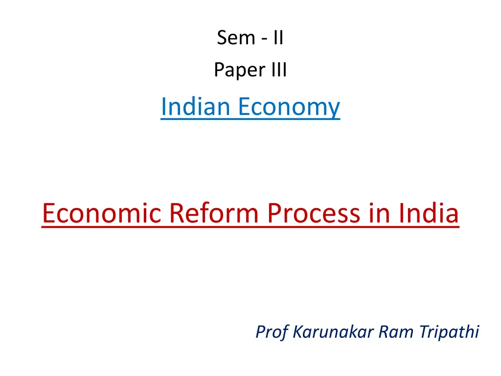 sem ii paper iii