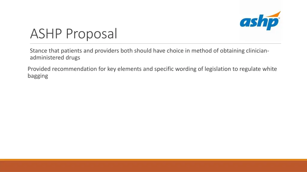 ashp proposal
