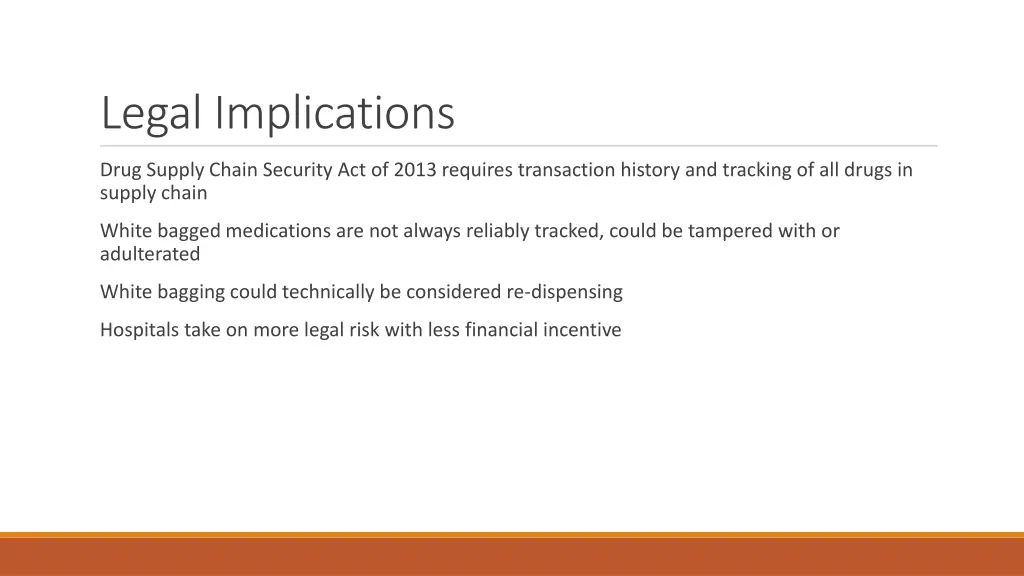 legal implications