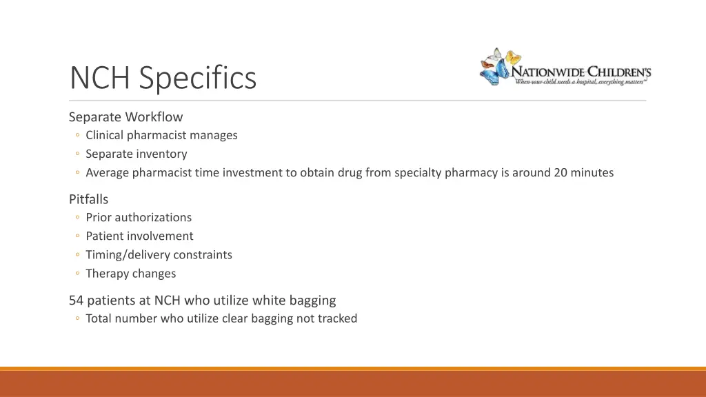 nch specifics