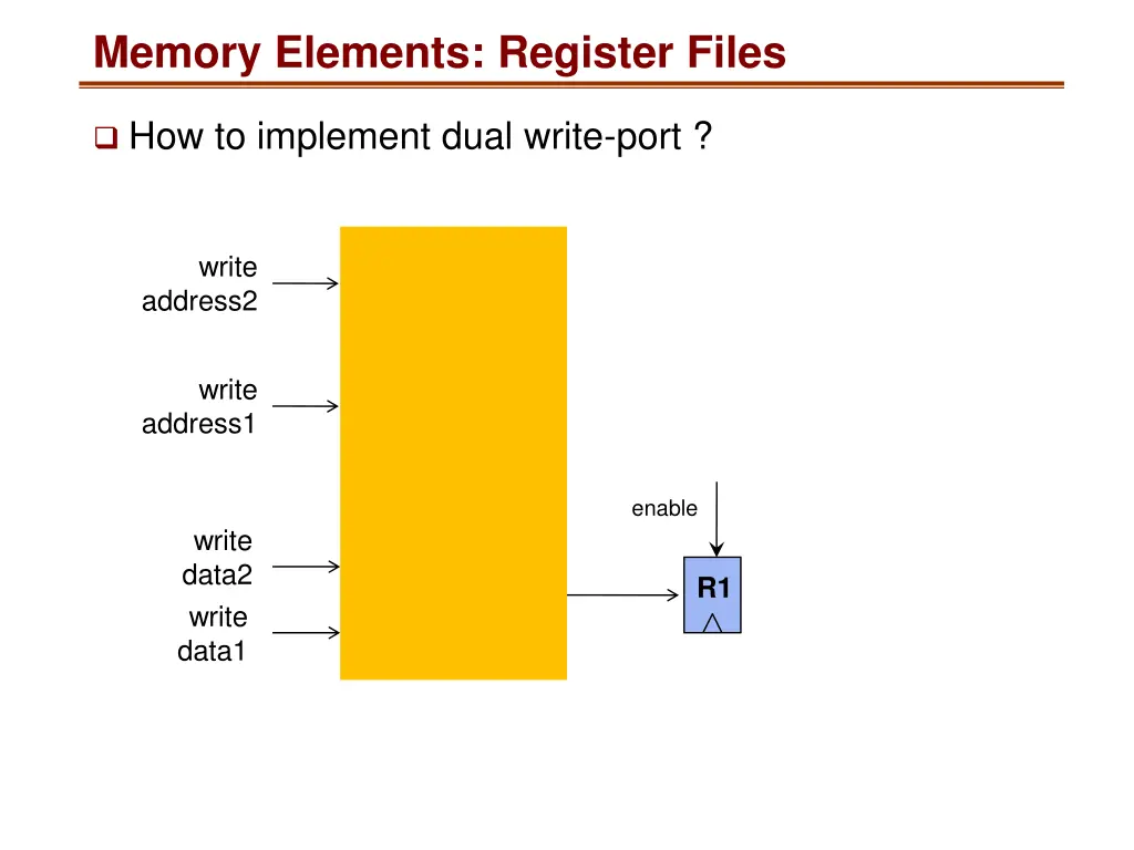 memory elements register files 2