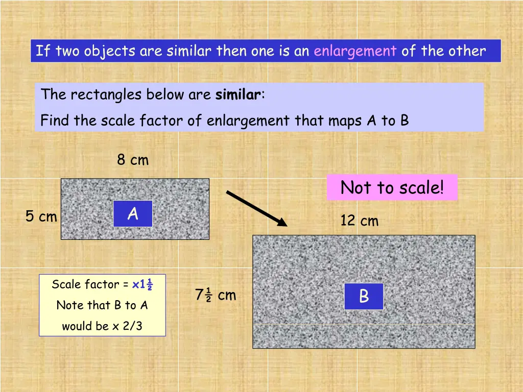 if two objects are similar then 1