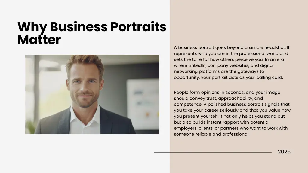 why business portraits matter