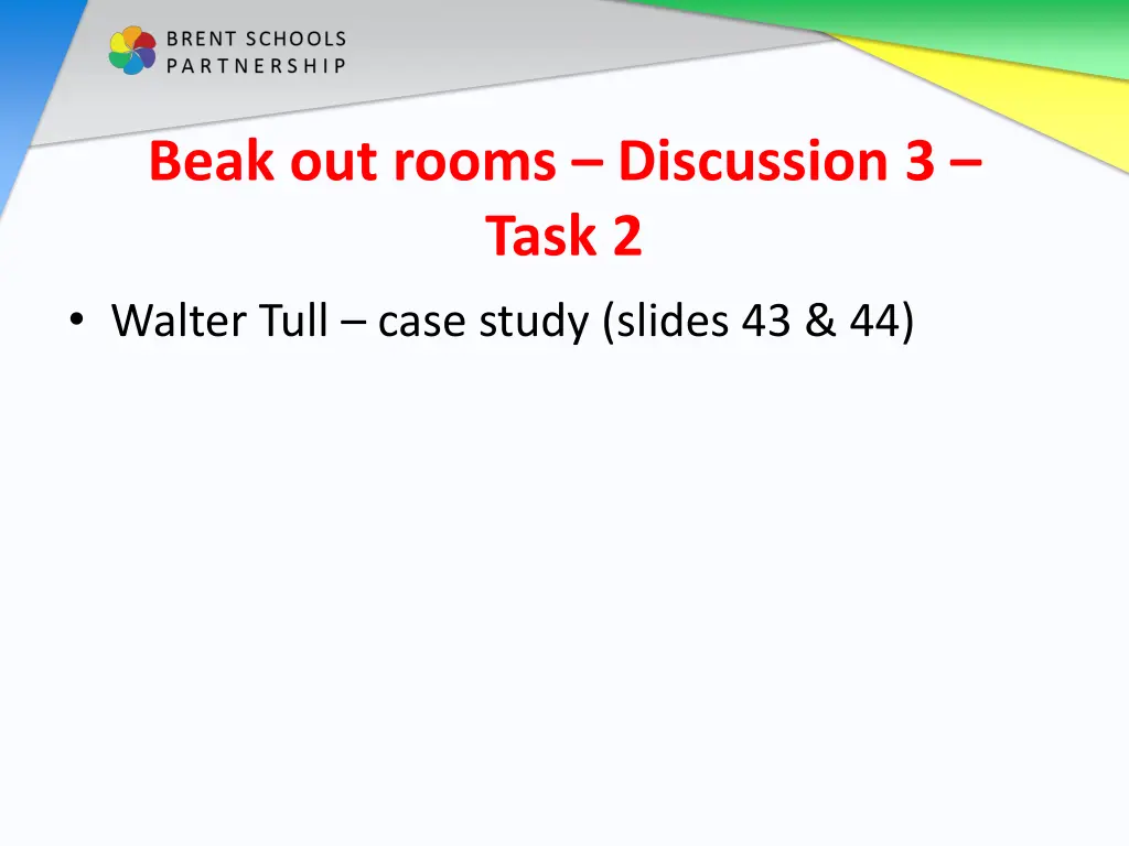 beak out rooms discussion 3 task 2 walter tull