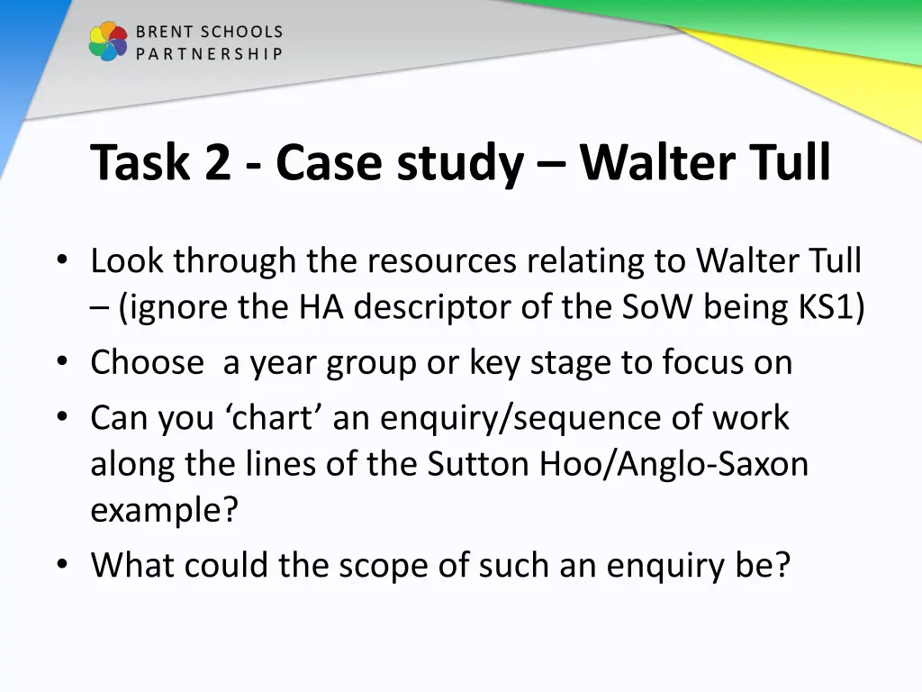 task 2 case study walter tull