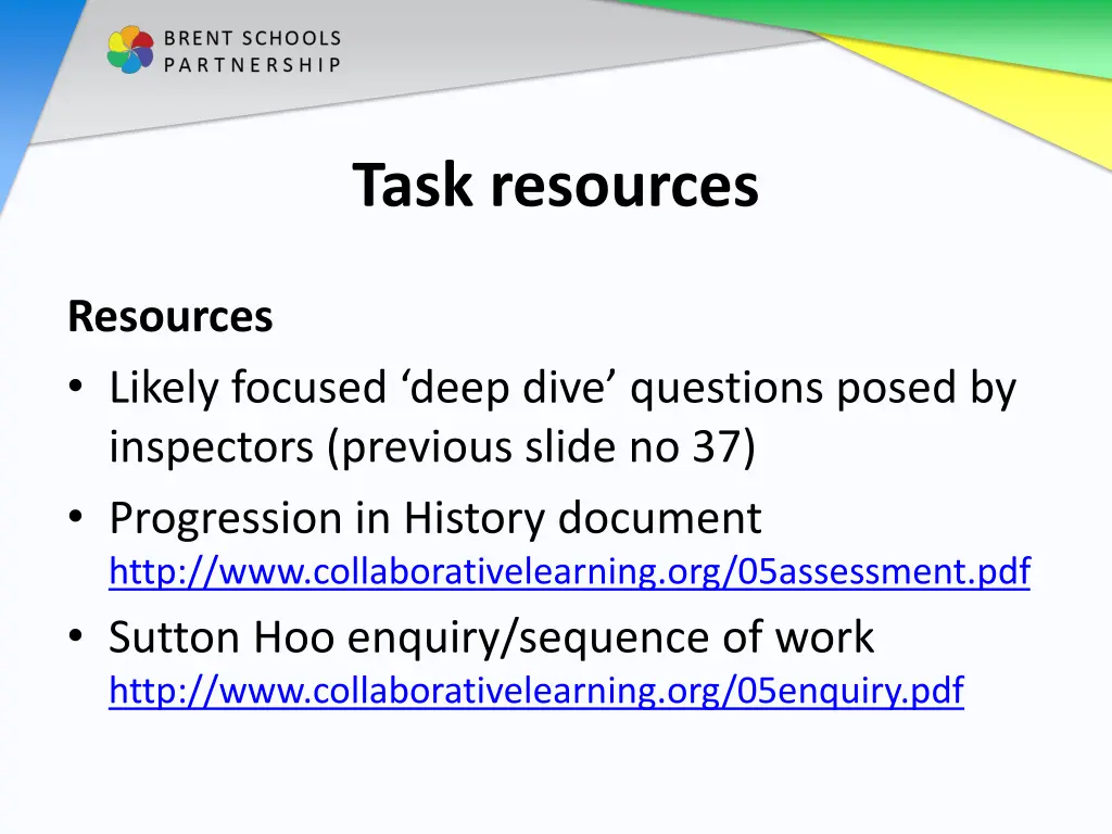 task resources