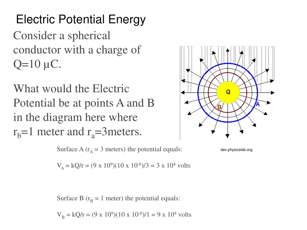 electric potential energy