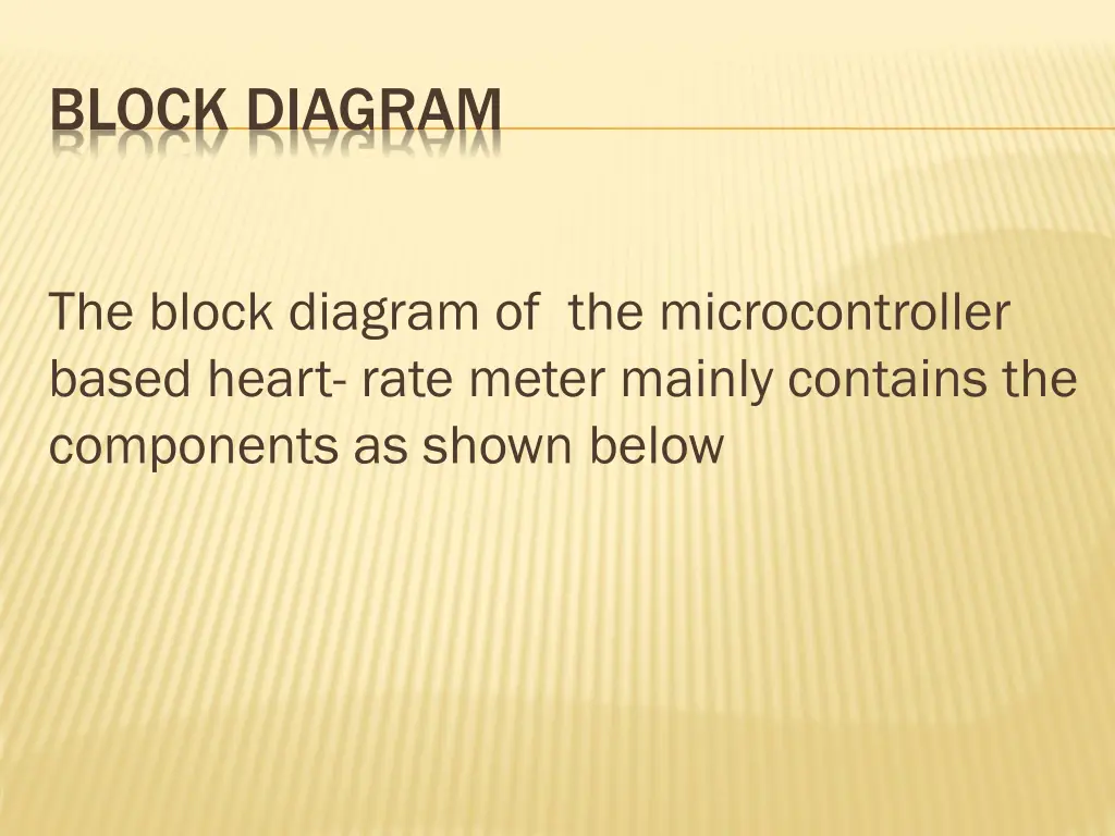 block diagram