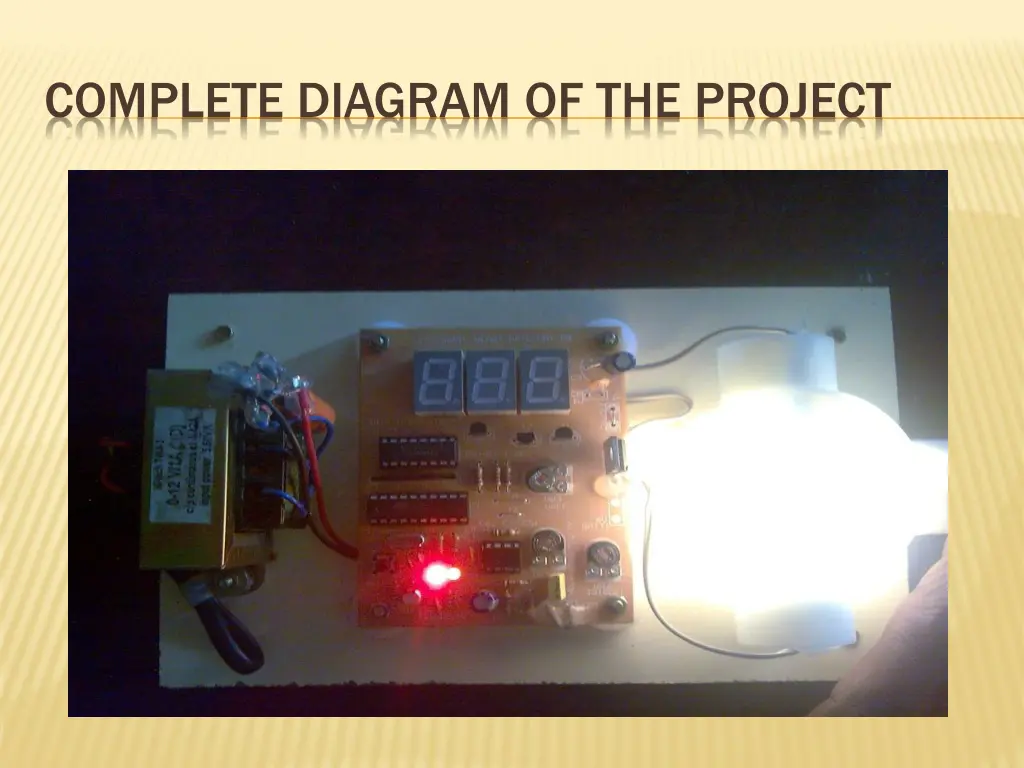 complete diagram of the project