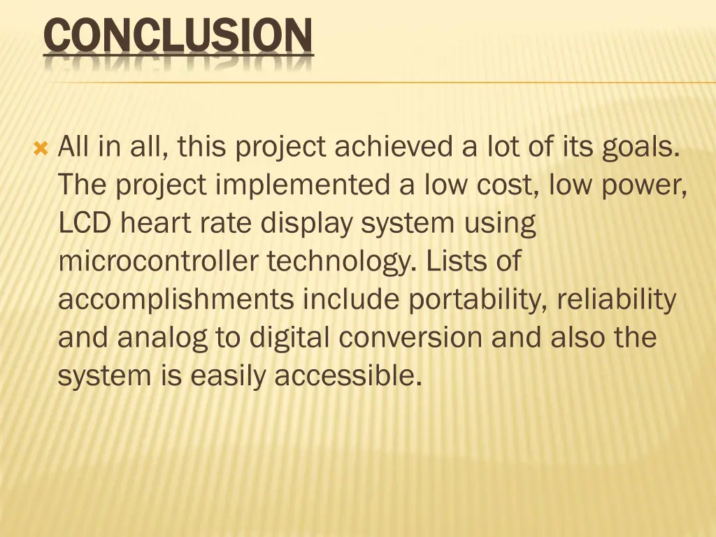 conclusion conclusion