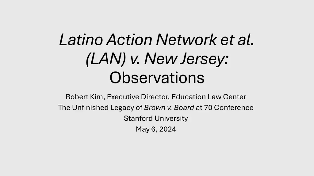 latino action network et al lan v new jersey