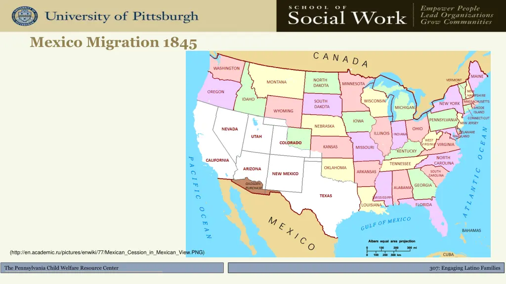 mexico migration 1845