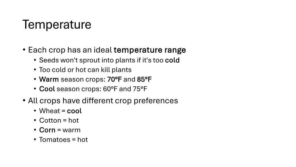 temperature