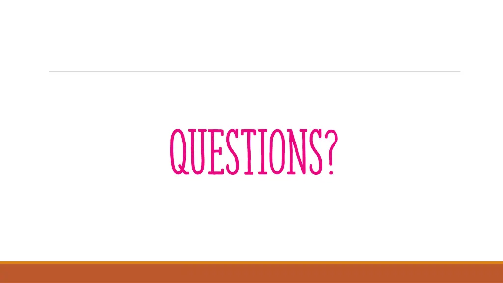 questions