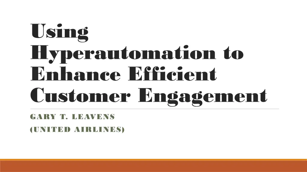 using hyperautomation to enhance efficient