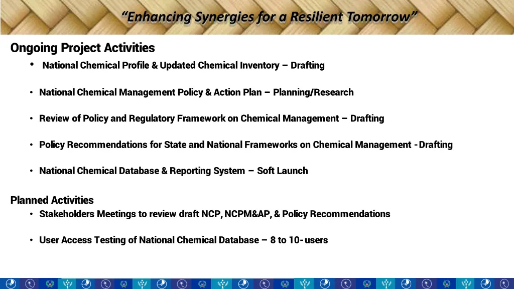 enhancing synergies for a resilient tomorrow 2