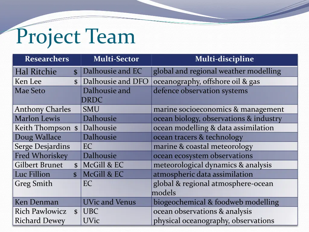 project team