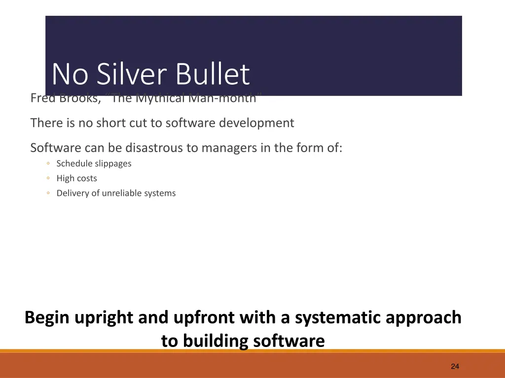 no silver bullet fred brooks the mythical