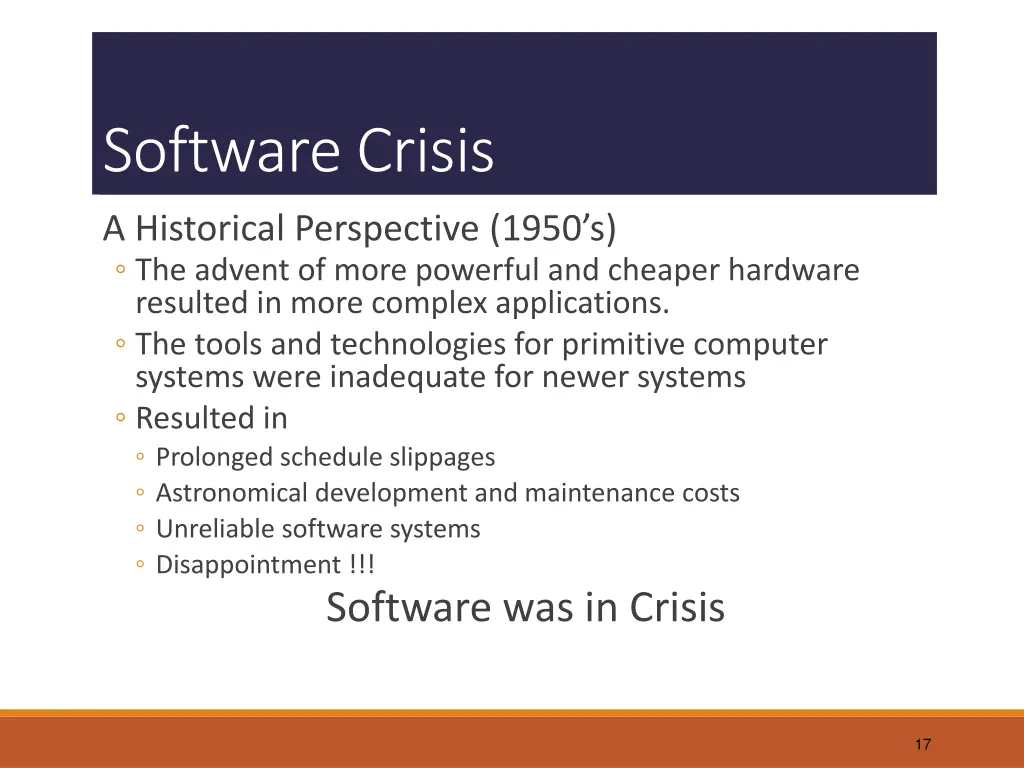 software crisis