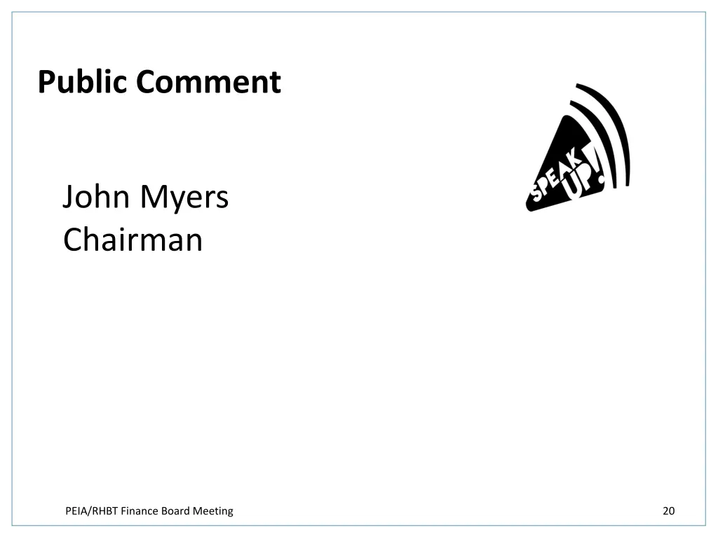 public comment