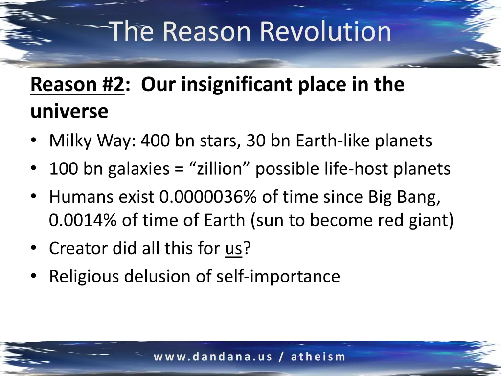 the reason revolution 11