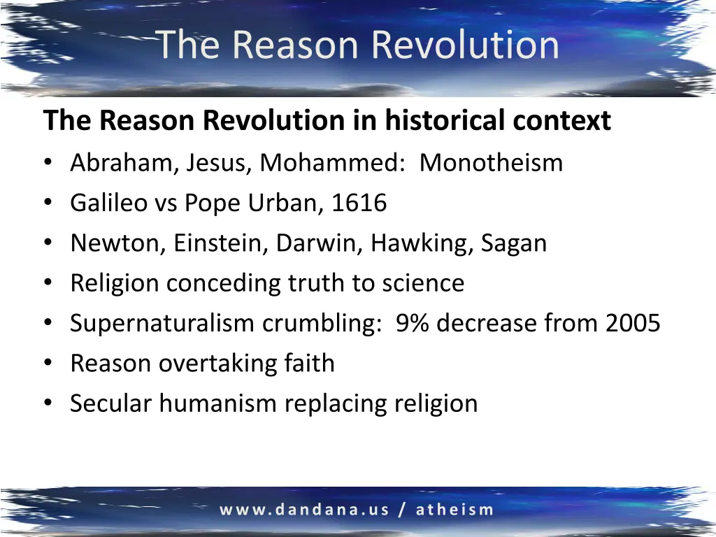 the reason revolution 3