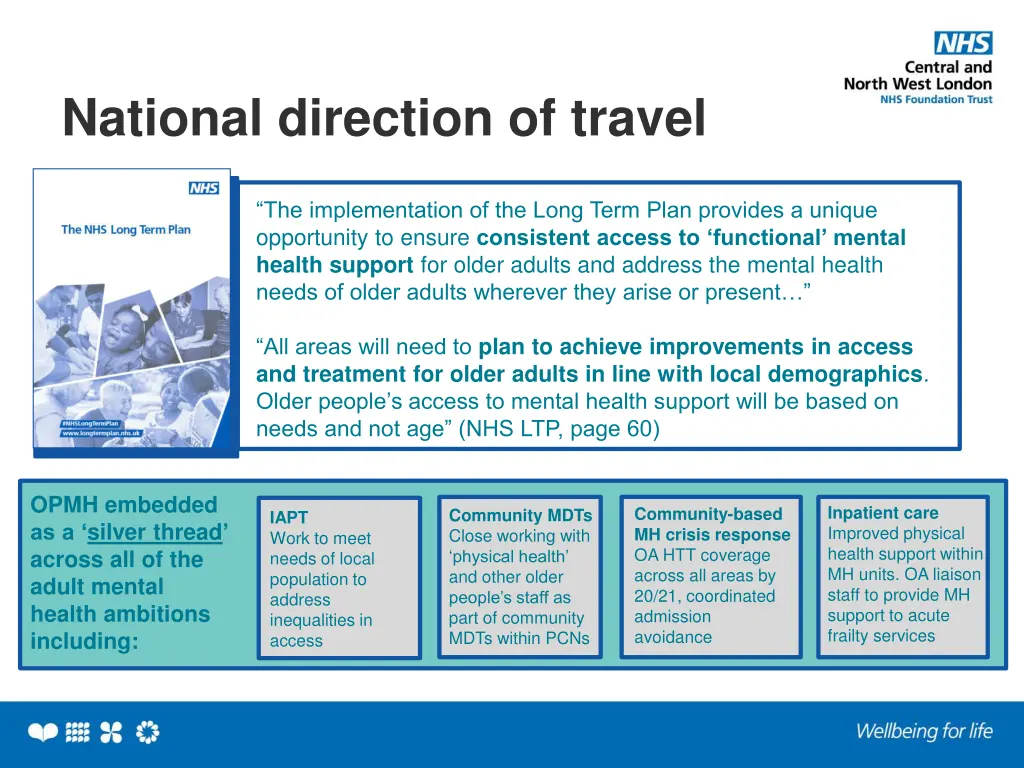 national direction of travel