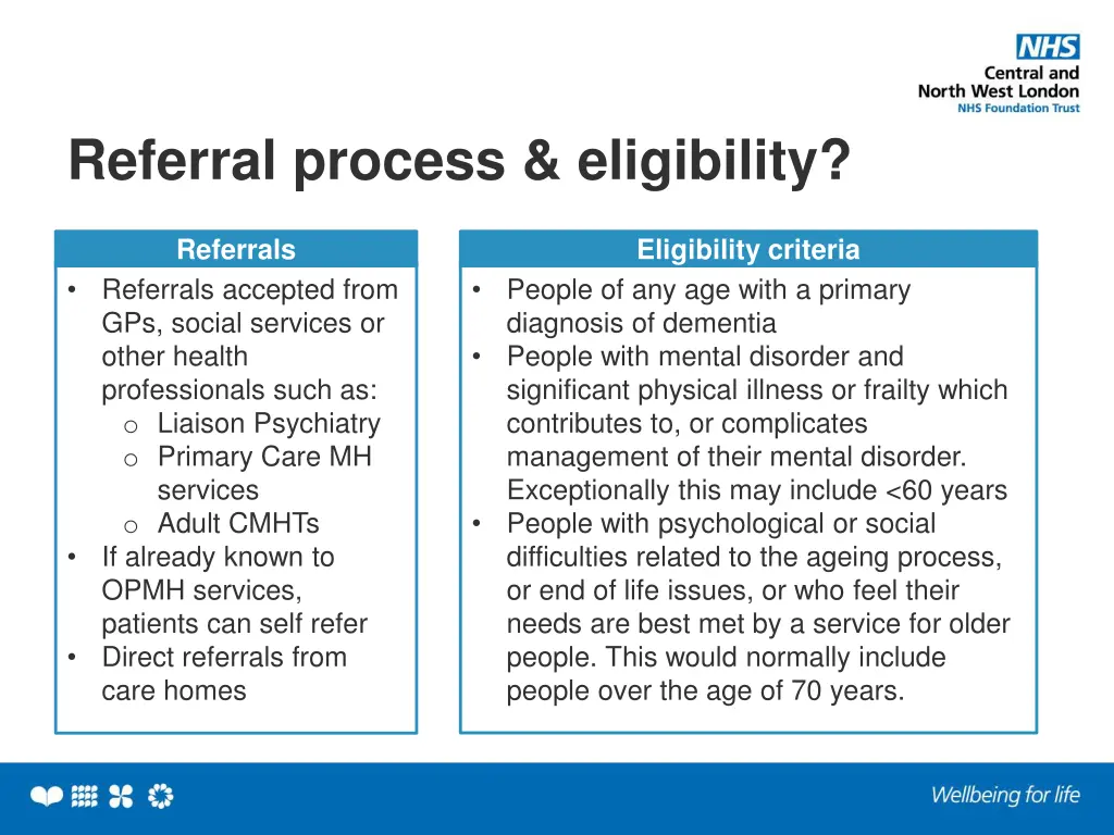referral process eligibility