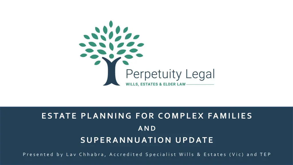 estate planning for complex families