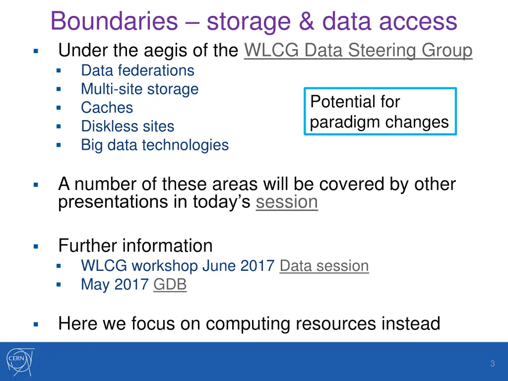 boundaries storage data access under the aegis