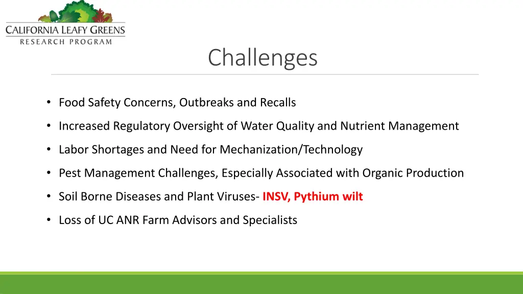 challenges