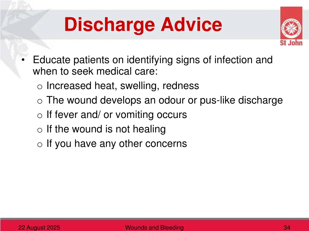 discharge advice 1
