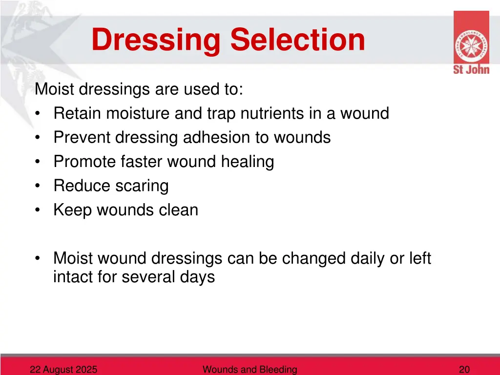 dressing selection 3